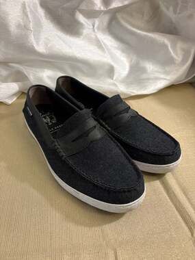 Cole Haan Pinch Weekender Penny Loafers Canvas Slip-On Shoes